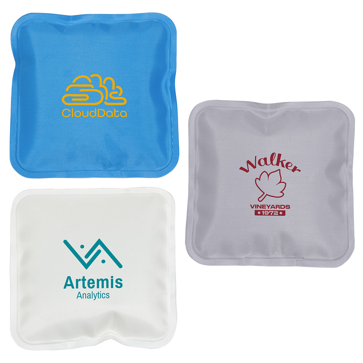 Square Nylon-Covered Hot/Cold Pack 1