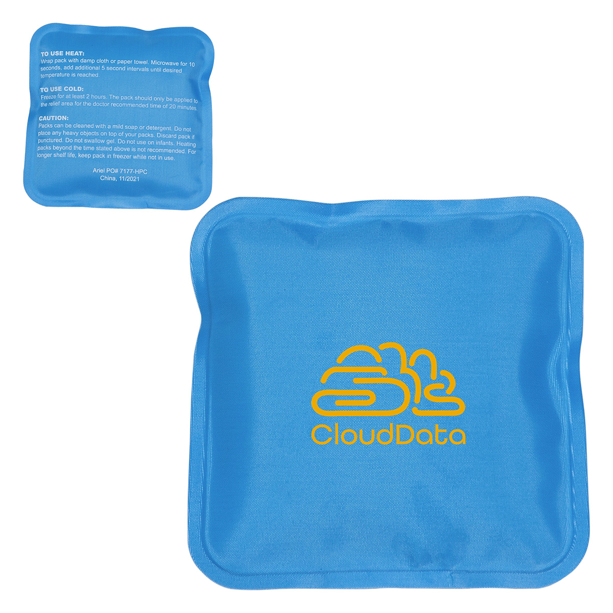 Square Nylon-Covered Hot/Cold Pack 1
