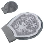 Breeder Pet Grooming Glove - Light Gray Breeder Pet Grooming Glove - Light Gray