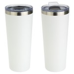 Greco 28 oz Vacuum Insulated Stainless Steel Tumbler - White Greco 28 oz Vacuum Insulated Stainless Steel Tumbler - White