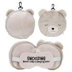 Comfort Pals™ Bear 2-in-1 Pillow Sleep Mask 2 Comfort Pals™ Bear 2-in-1 Pillow Sleep Mask 2