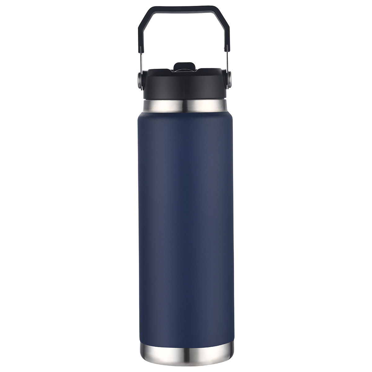 Senago 30 oz Vacuum Insulated Stainless Steel Bottle with Build-in Straw 1