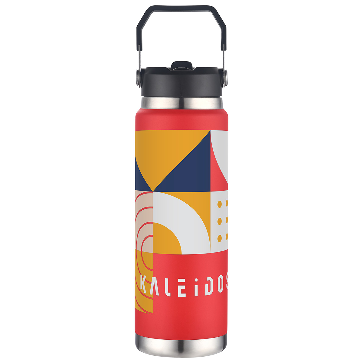 Senago 30 oz Vacuum Insulated Stainless Steel Bottle with Build-in Straw 1