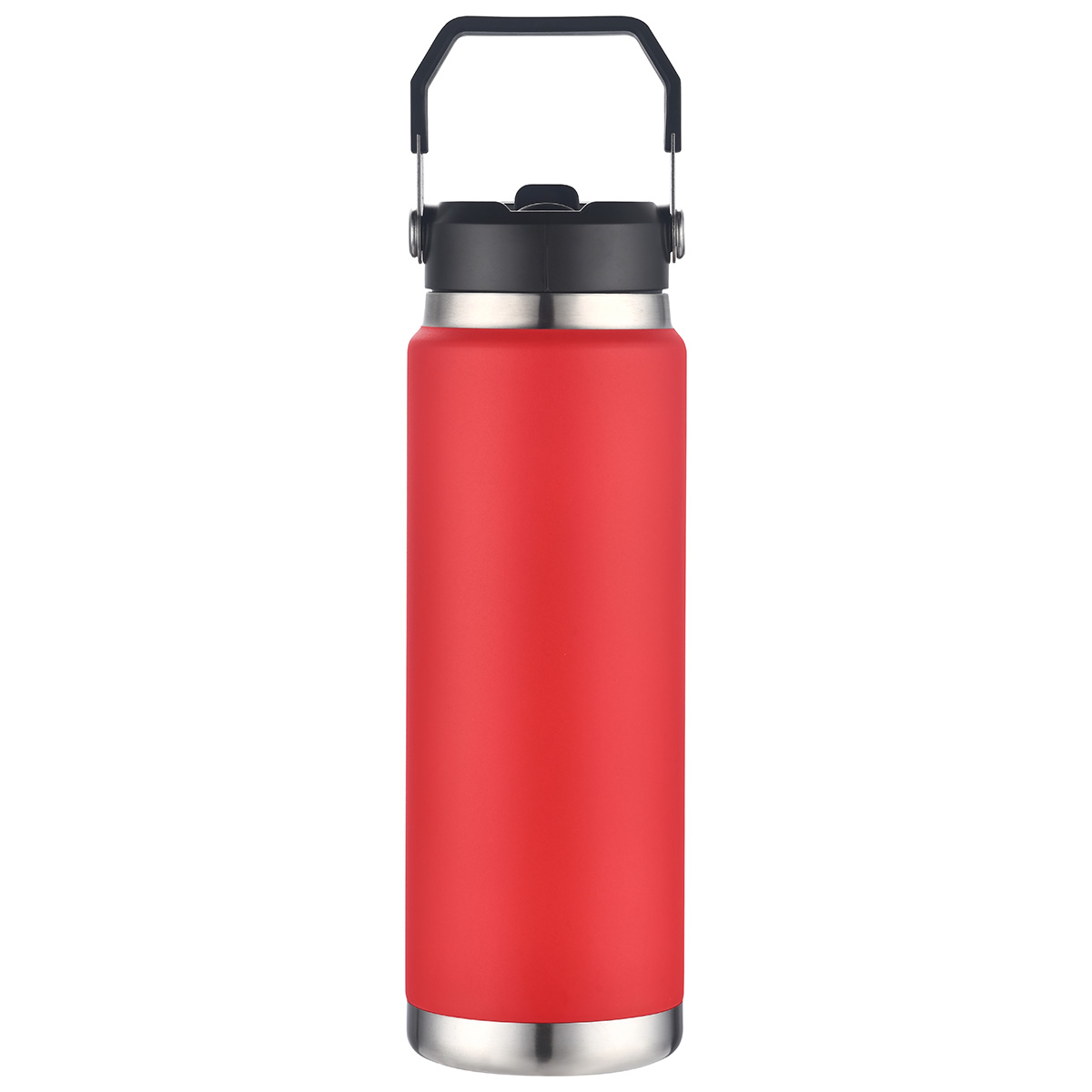 Senago 30 oz Vacuum Insulated Stainless Steel Bottle with Build-in Straw 1