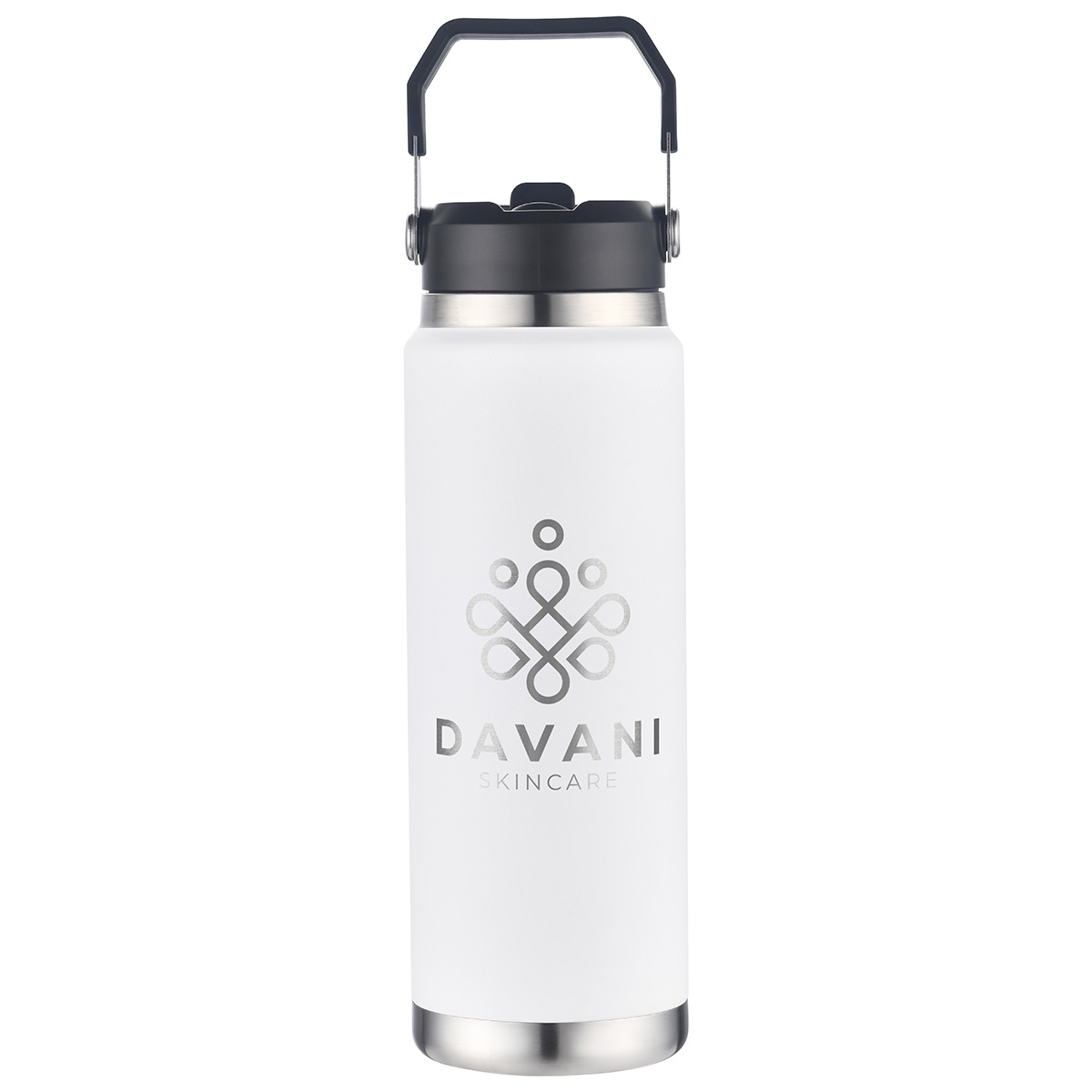 Senago 30 oz Vacuum Insulated Stainless Steel Bottle with Build-in Straw 1