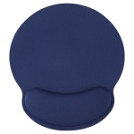 Crest Non-Slip Mouse Pad with Foam Wrist Rest - Navy Blue Crest Non-Slip Mouse Pad with Foam Wrist Rest - Navy Blue