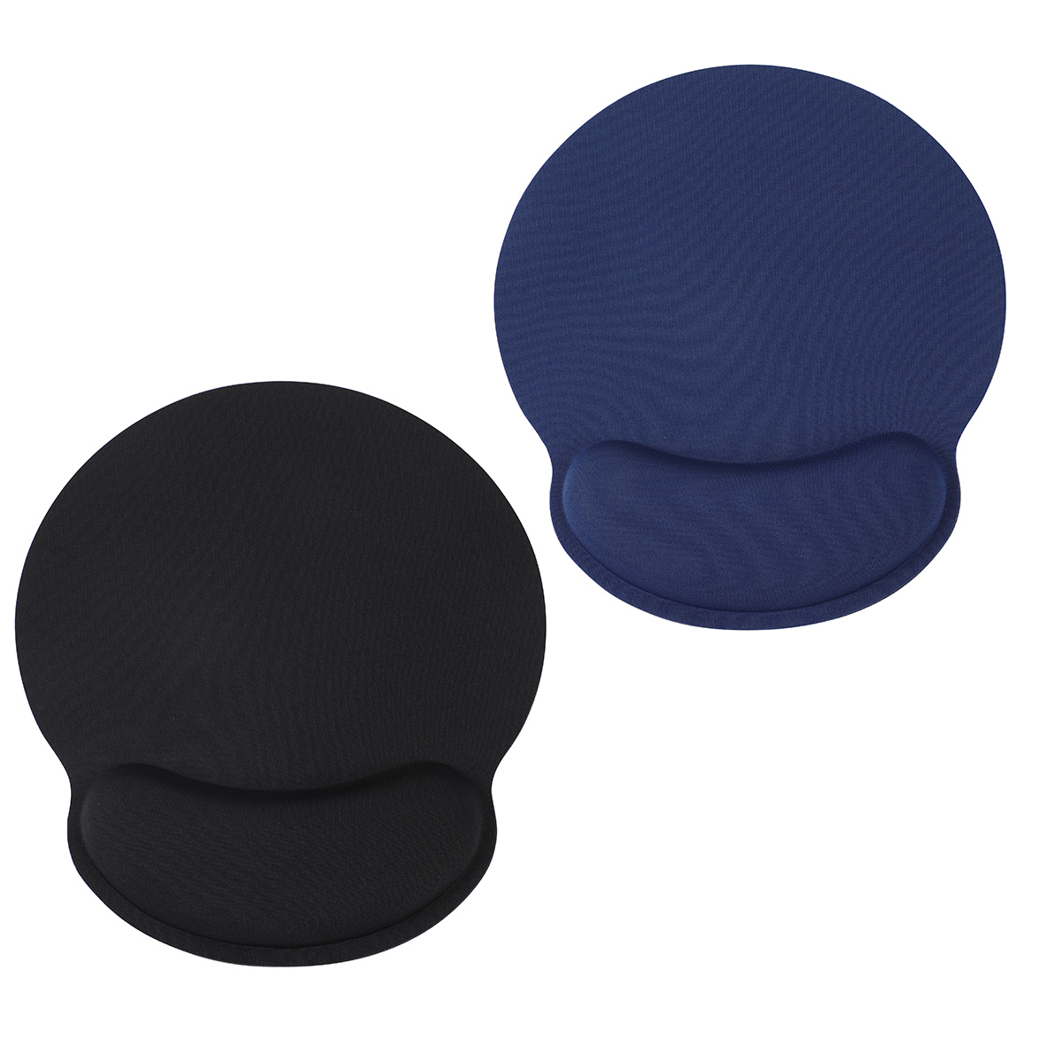 Crest Non-Slip Mouse Pad with Foam Wrist Rest 1