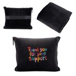 Cuddle Micro Plush Travel Blanket with Attachable Hood & Pillow Case 1 Cuddle Micro Plush Travel Blanket with Attachable Hood & Pillow Case 1