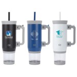 NAYAD® Quest 23 oz Stainless Steel Double-Wall Mug with Foldable Handle & 1 NAYAD® Quest 23 oz Stainless Steel Double-Wall Mug with Foldable Handle & 1