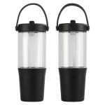 Harbor 40 oz Recycled Tumbler with Straw - Black Harbor 40 oz Recycled Tumbler with Straw - Black