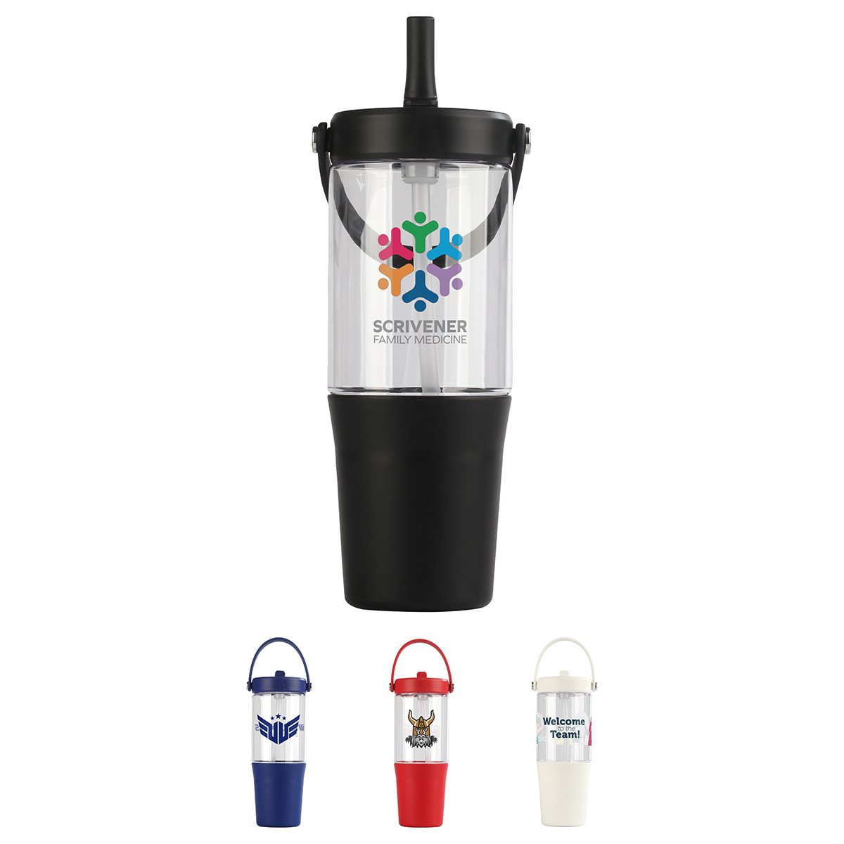 Harbor 40 oz Recycled Tumbler with Straw 1
