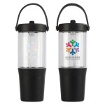 Harbor 40 oz Recycled Tumbler with Straw - Black Harbor 40 oz Recycled Tumbler with Straw - Black