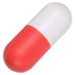 Capsule Stress Reliever - Red/White Capsule Stress Reliever - Red/White