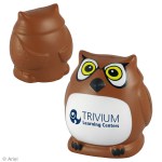 Owl Stress Reliever - Brown/White Owl Stress Reliever - Brown/White