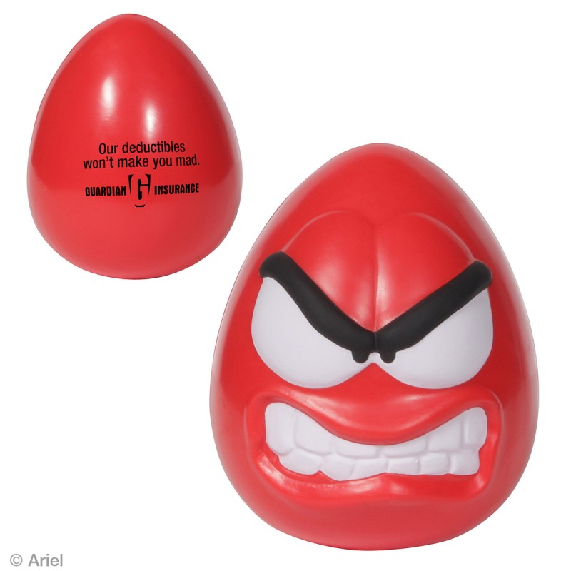 Mood Maniac Stress Reliever Wobbler-Angry 1 Mood Maniac Stress Reliever Wobbler-Angry 1