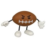 Football Stress Reliever Figure - Brown Football Stress Reliever Figure - Brown