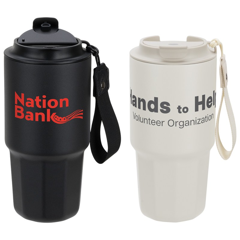 SENSO® Dash 21 oz Vacuum Insulated Stainless Steel Tumbler with Hand Strap 1 SENSO® Dash 21 oz Vacuum Insulated Stainless Steel Tumbler with Hand Strap 1