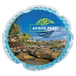 Full-Color Round Aqua Pearls™ Hot/Cold Pack - Aqua Blue Full-Color Round Aqua Pearls™ Hot/Cold Pack - Aqua Blue