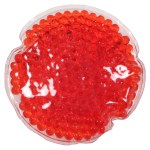 Full-Color Round Aqua Pearls™ Hot/Cold Pack - Red Full-Color Round Aqua Pearls™ Hot/Cold Pack - Red