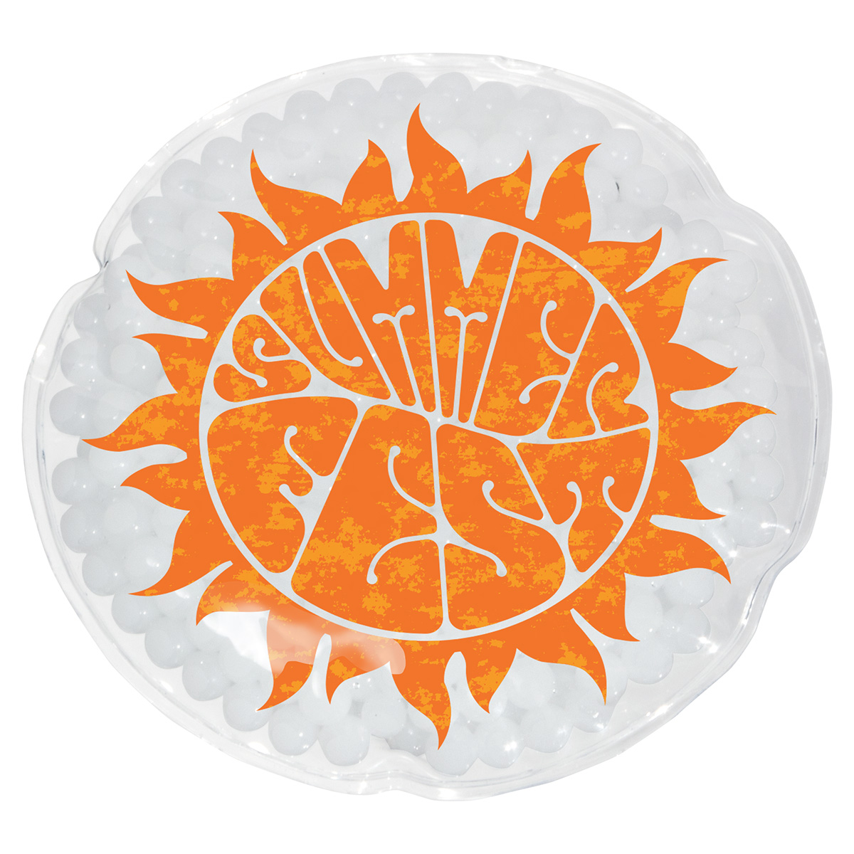 Full-Color Round Aqua Pearls™ Hot/Cold Pack 1