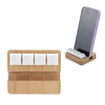 Bamboo Phone Stand with Stress Reliever Keyboard 2 Bamboo Phone Stand with Stress Reliever Keyboard 2
