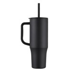 Seneca 30 oz Eco-Friendly Straw Mug - Black Seneca 30 oz Eco-Friendly Straw Mug - Black