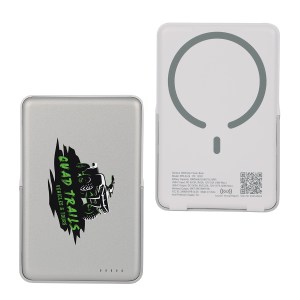 Slimline 5000mAh 20W PD Aluminum Power Bank with 15W Magnetic Wireless Char 1 Slimline 5000mAh 20W PD Aluminum Power Bank with 15W Magnetic Wireless Char 1