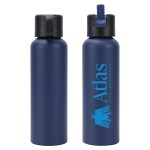 Alamo 27 oz Recycled Aluminum Bottle - Navy Blue Alamo 27 oz Recycled Aluminum Bottle - Navy Blue