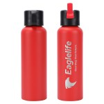 Alamo 27 oz Recycled Aluminum Bottle - Red Alamo 27 oz Recycled Aluminum Bottle - Red