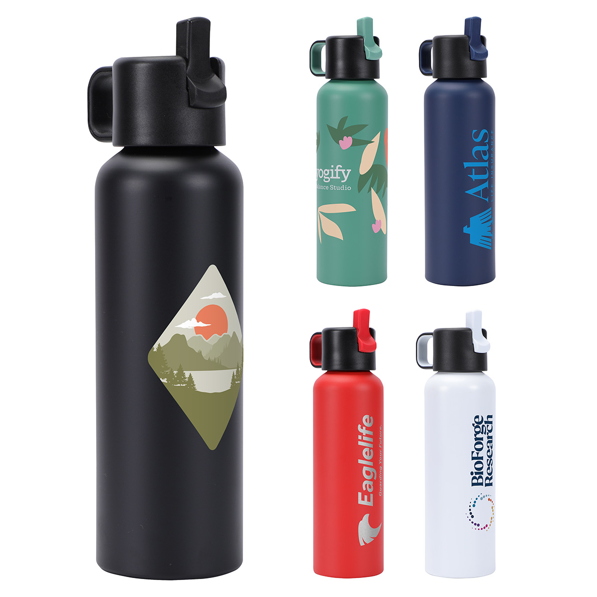 Alamo 27 oz Recycled Aluminum Bottle 1