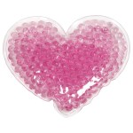 Full Color Large Heart Aqua Pearls™ Hot/Cold Pack - Pink Full Color Large Heart Aqua Pearls™ Hot/Cold Pack - Pink