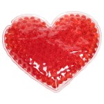 Full Color Large Heart Aqua Pearls™ Hot/Cold Pack - Red Full Color Large Heart Aqua Pearls™ Hot/Cold Pack - Red