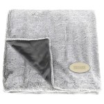 Maya Soft-Plush Fur Blanket - Dark Gray Maya Soft-Plush Fur Blanket - Dark Gray