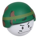 Soldier Mad Cap Stress Reliever - Green/White Soldier Mad Cap Stress Reliever - Green/White
