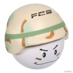 Soldier Mad Cap Stress Reliever - Tan/White Soldier Mad Cap Stress Reliever - Tan/White