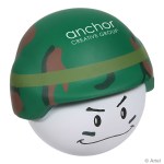 Soldier Mad Cap Stress Reliever - Green /White Soldier Mad Cap Stress Reliever - Green /White