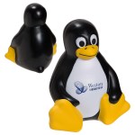 Sitting Penguin Stress Reliever - Blacki/White/Yellow Sitting Penguin Stress Reliever - Blacki/White/Yellow