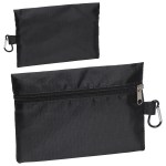Zippered Ripstop Utility Bag with Carabiner 2 Zippered Ripstop Utility Bag with Carabiner 2