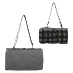 Premium Barrel Fleece Picnic Blanket - Dark Gray Premium Barrel Fleece Picnic Blanket - Dark Gray