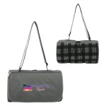Premium Barrel Fleece Picnic Blanket - Dark Gray Premium Barrel Fleece Picnic Blanket - Dark Gray