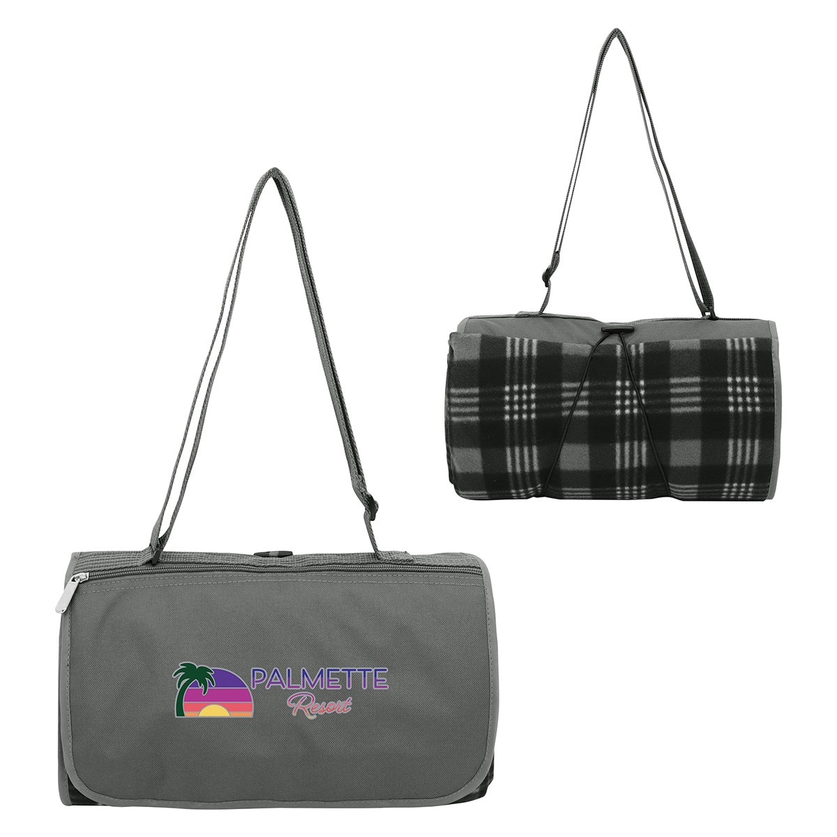 Premium Barrel Fleece Picnic Blanket 1