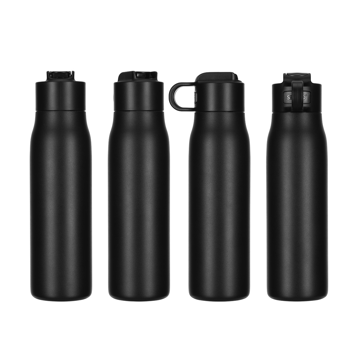 SENSO® Lakeway 22 oz Eco-Friendly Vacuum Insulated Bottle w/ Push-Button 1