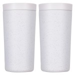 360 Nordic 16 oz Eco-Friendly Speckled Leak Proof Vacuum Tumbler - White 360 Nordic 16 oz Eco-Friendly Speckled Leak Proof Vacuum Tumbler - White