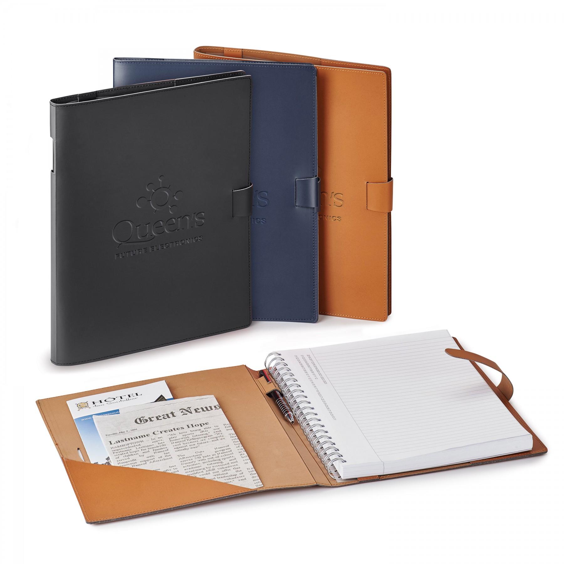 Giuseppe Di Natale Refillable Leather Journal 1