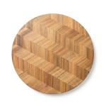 Harrington Acacia Wood Herringbone Lazy Susan - LF146 OP1 BLANK Harrington Acacia Wood Herringbone Lazy Susan - LF146 OP1 BLANK