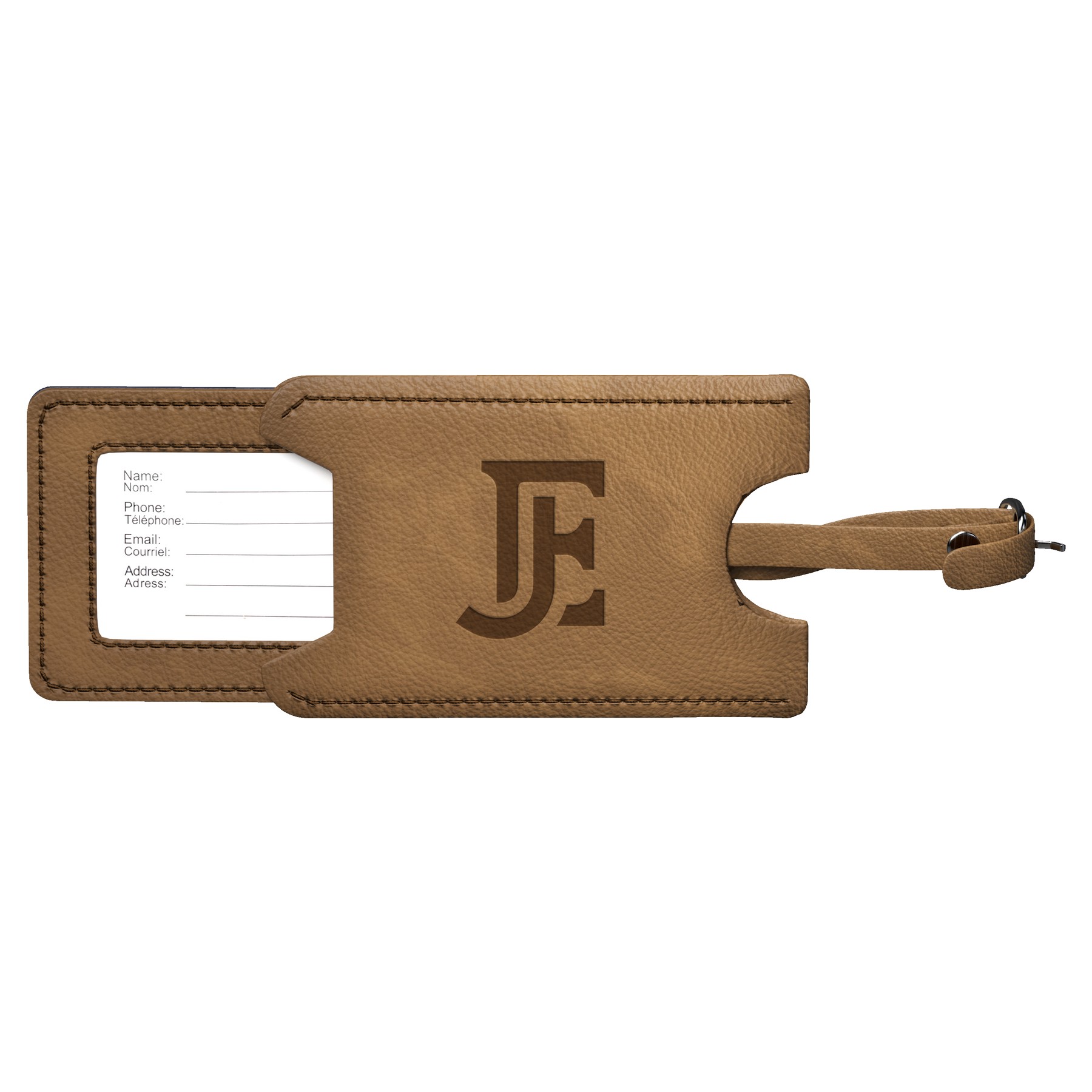 Old Money Peekaboo Luggage Tag 1