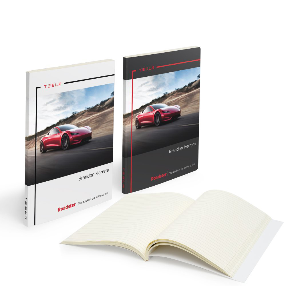 Magna Perfect Bound Notebook 5.5" X 8.25" With 150 Pages 1