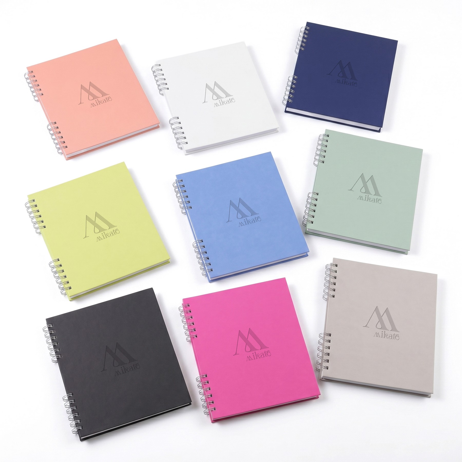 Colorpulse Hard Cover Spiral Journal 1