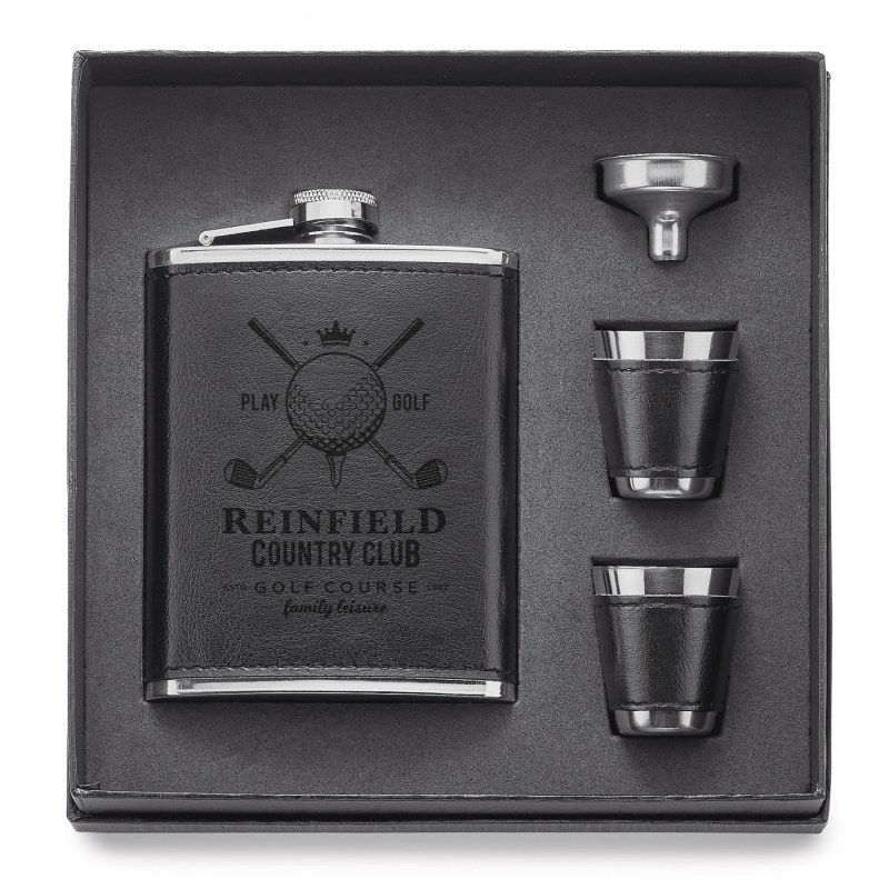 Fabrizio 4 - Piece Flask Set 1 Fabrizio 4 - Piece Flask Set 1