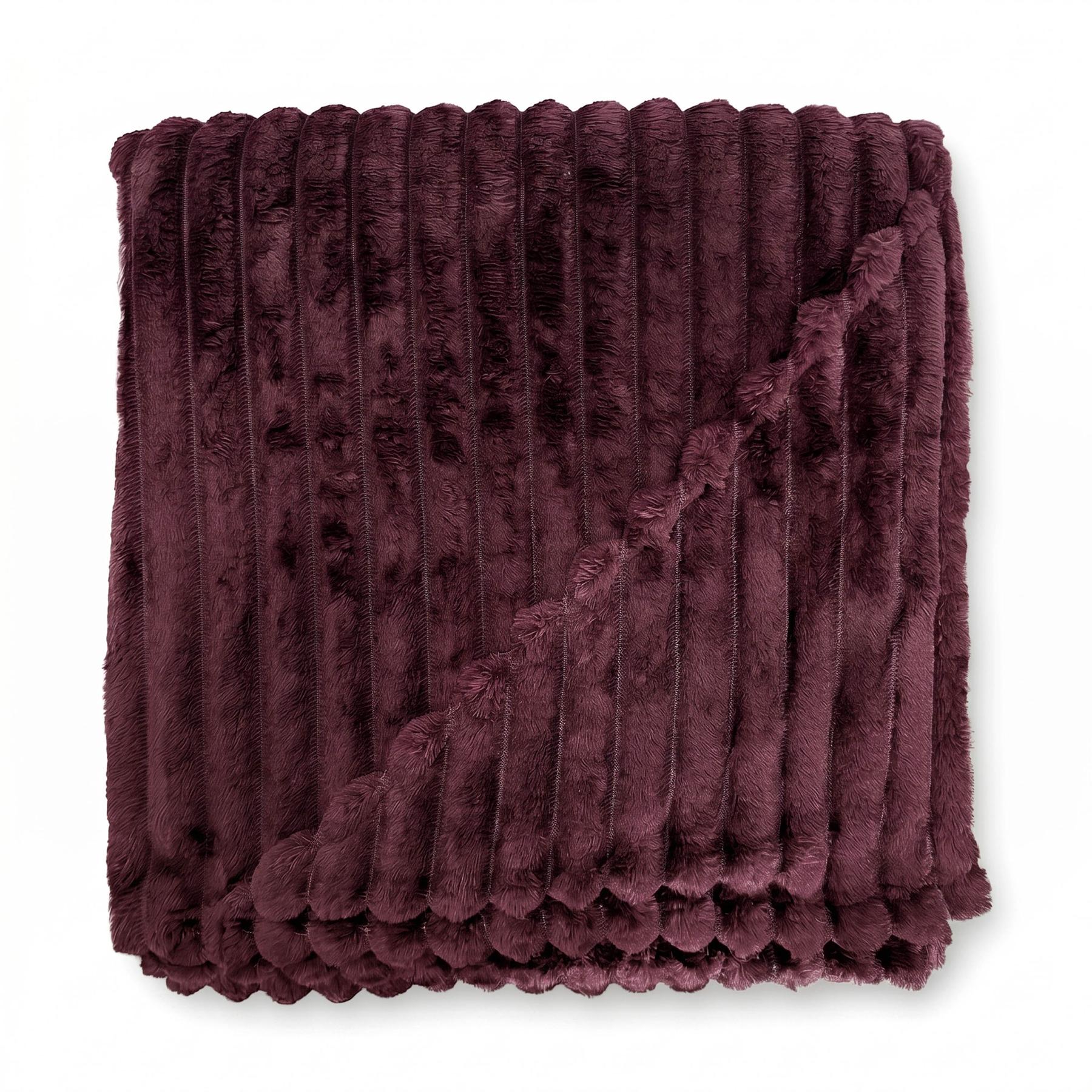 Alpine Faux Fur Polyester Blanket 1